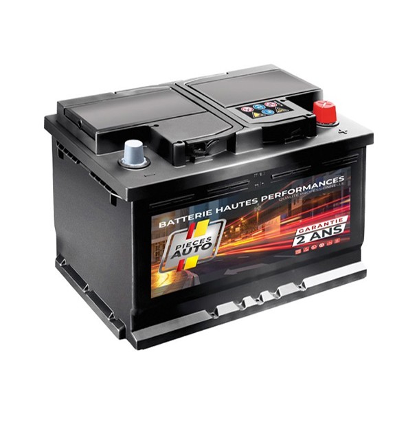 Batterie 60Ah – 540A – Bac Haut L2 – Pieces Auto